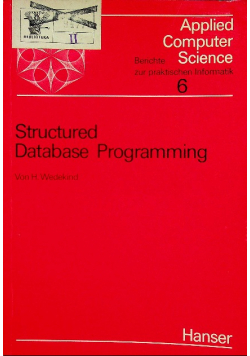 Structured Database Programming