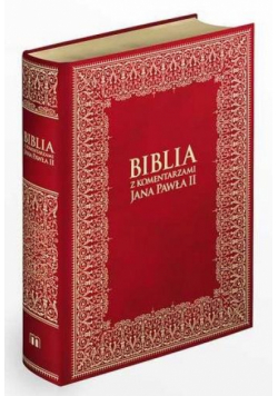 Biblia z komentarzami JP II w.okolicznościowe