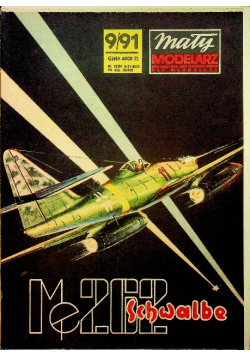 Mały modelarz nr 9 Samolot myśliwski Me 262 Schwalbe