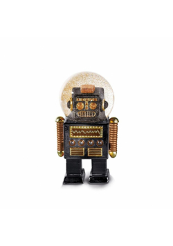 Kula śnieżna - robot czarny