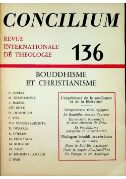Concilium 136 Bouddhisme Et Christianisme