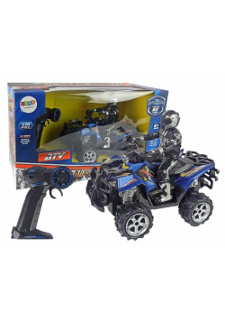 Quad Off Road zdalnie sterowany niebieski