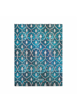 Kalendarz Paperblanks 2023 Blue Velvet Ultra Tygodniowy