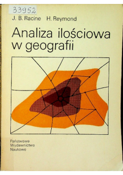 Analiza ilościowa w geografii