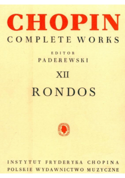 Ronda, CW na fortepian i na dwa fortepiany