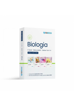 Ebook Biologia Zbiór zadań matura 2024-2025 T.1-4
