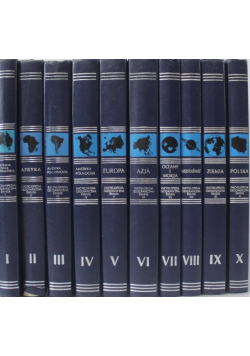 Encyklopedia geograficzna świata  Tom 1 do 10