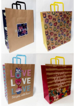 Torebka kolor KRAFT 320x380x150