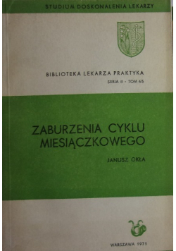 Zaburzenia cyklu miesiączkowego