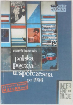 Polska poezja współczesna po 1956