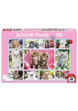 Puzzle 100 Kocięta G3