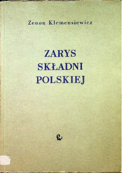 Zarys składni polskiej