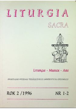 Liturgia nr 1 - 2 1996
