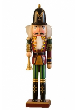 Dziadek do orzechów drewniany 31 cm 1401D