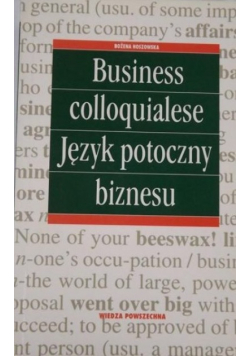 Business colloquialese. Język potoczny biznesu