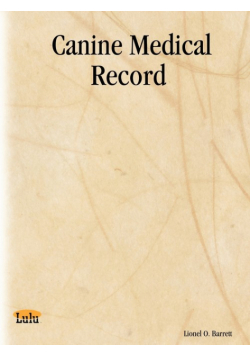 Canine Medical Record