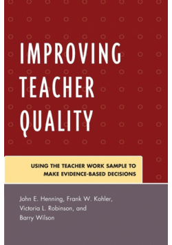 Improving Teacher Quality