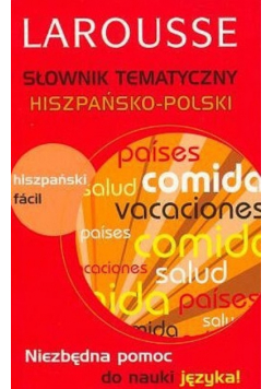 Słownik tematyczny hiszpańsko polski