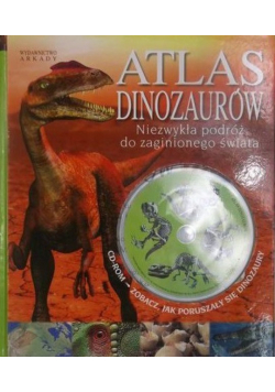 Atlas dinozaurów z płytą CD