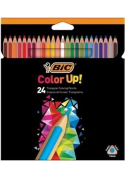 Kredki Color UP 24 kolory BIC
