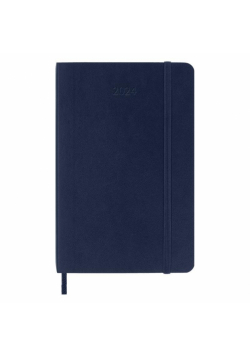 Kalendarz 2024 dzienny P br. Sapphire Blue