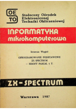 Oprogramowanie podstawowe zx spectrum