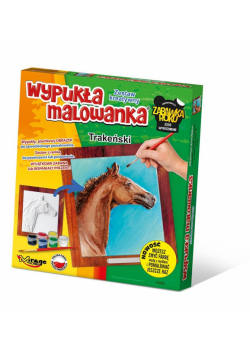 Wypukła malowanka Konie - Trakeński