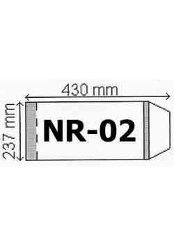 Okładka na podr B5 regulowana nr 2 (50szt) NARNIA