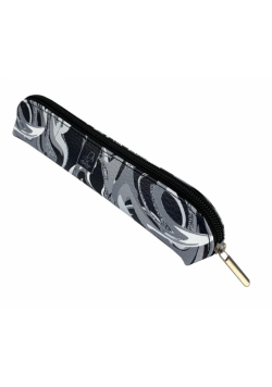 Piórnik mini Black and silver
