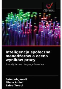 Inteligencja społeczna menedżerów a ocena wyników pracy