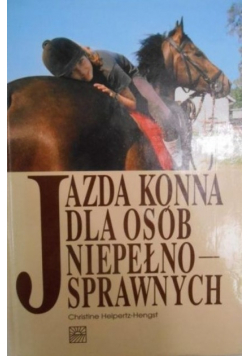 Jazda konna dla osób niepełnosprawnych