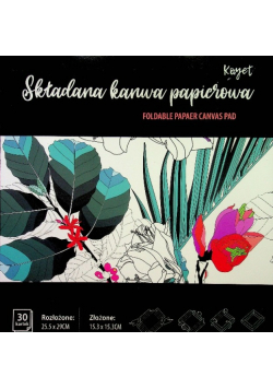 Składana kanwa papierowa