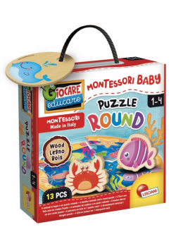Montessori Baby - Okrągłe puzzle