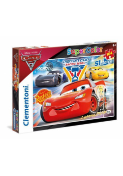 Puzzle 104 Superkolor Auta 3