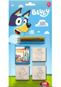 Bluey - pieczątki 3szt