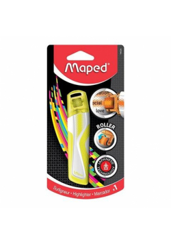 Zakreślacz Roller Fluo Peps żółty bls MAPED