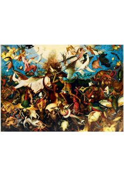 Puzzle 1000 Upadek zbuntowanych aniołów, Brueghel