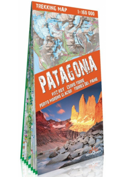 Mapa trekkingowa - Patagonia 1:160 000