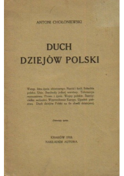 Duch dziejów Polski 1917r