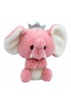 Słoń Leon różowy 23cm