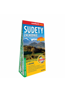 Sudety Zachodnie laminowana mapa turystyczna 1:60 000
