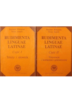 Rudimenta Linguae Latinae 2 Tomy