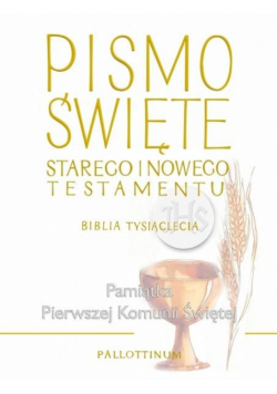 Biblia Tysiąclecia duża TW (komunia)