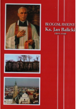 Błogosławiony Ks Jan Balicki