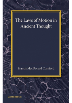 The Laws of Motion in Ancient Thought