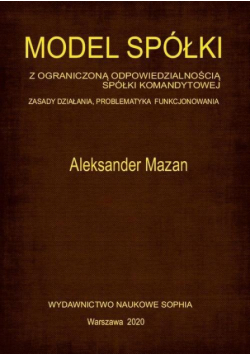 Model spółki z o. o. sp. komandytowej