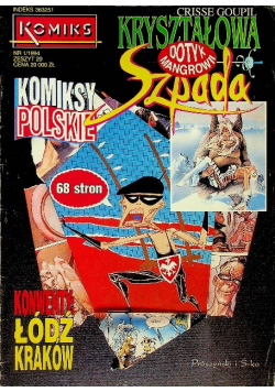 Komiks nr 1 Zeszyt 29 Kryształowa szpada