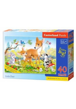 Puzzle 40 maxi - Little Deer CASTOR