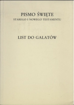 List do Galatów