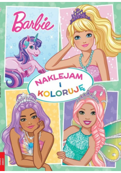 Barbie Dreamtopia Naklejam i Koloruję